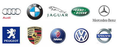 European vehicle logos